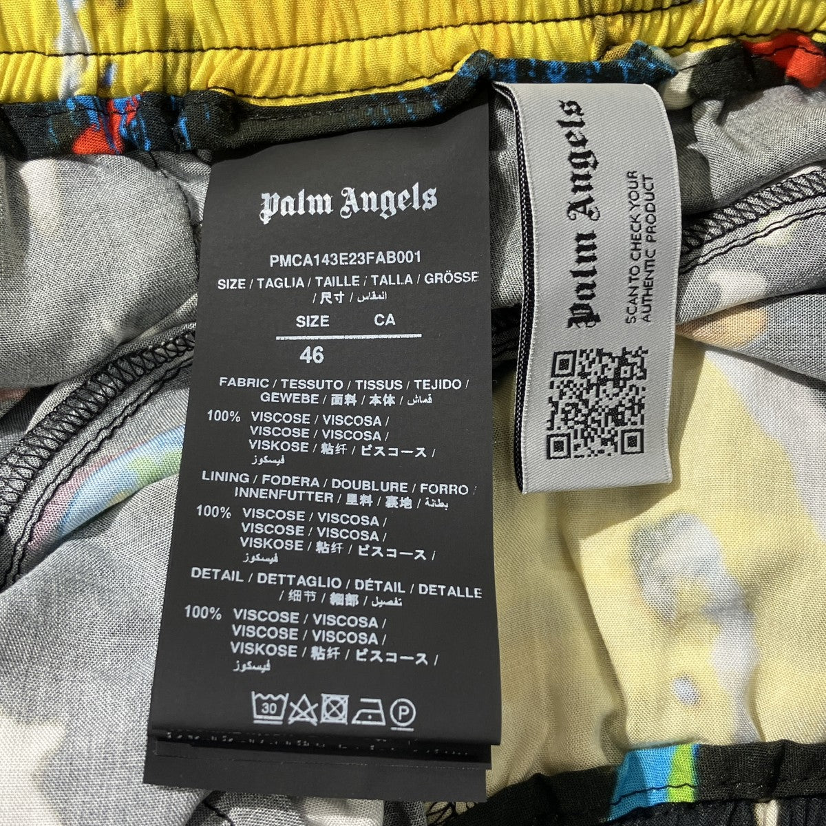 Palm Angels Starry Night PANTイージーパンツPMCA143E23FAB001 古着・中古-6枚目のアイテム画像