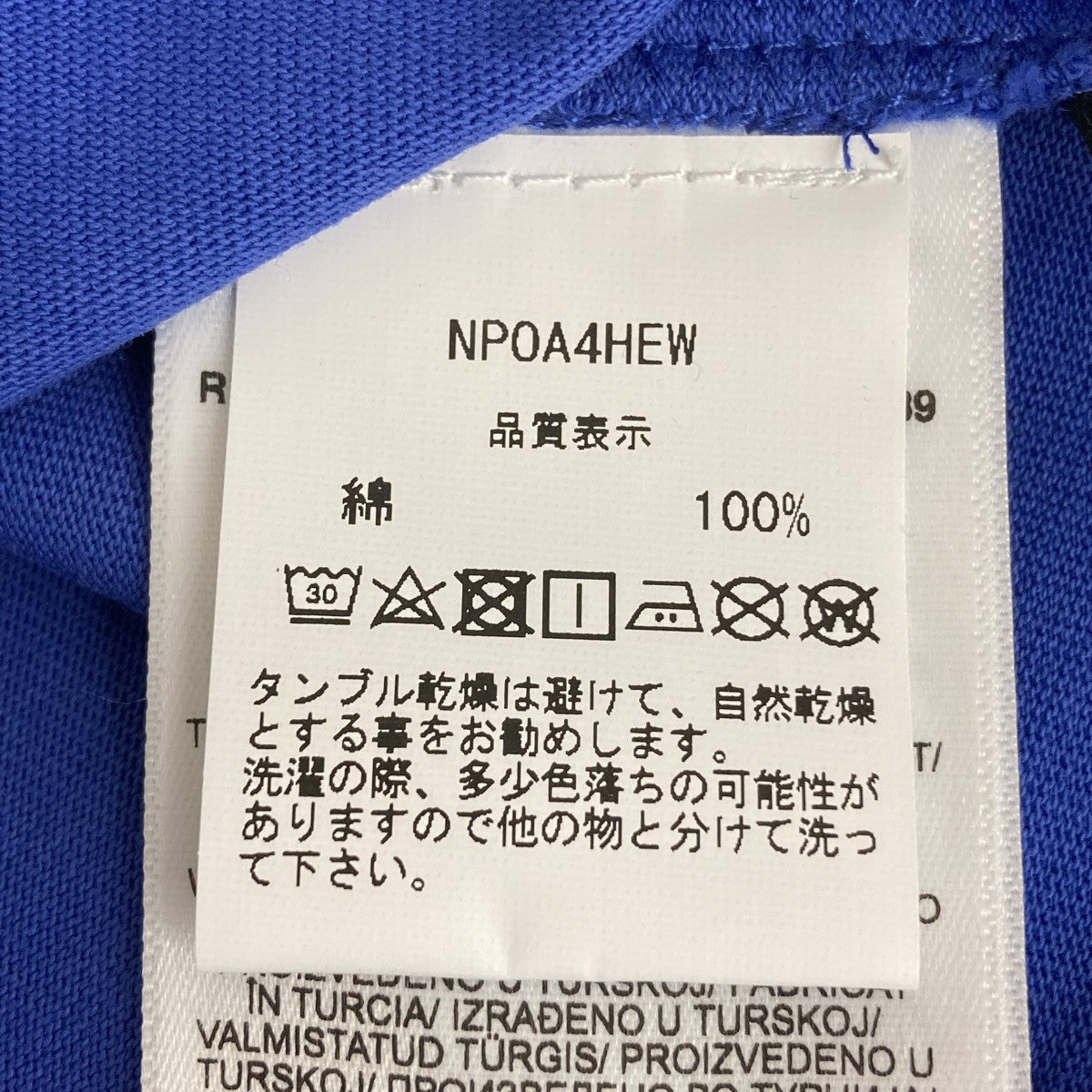 半袖TシャツNP0A4HEWBE1