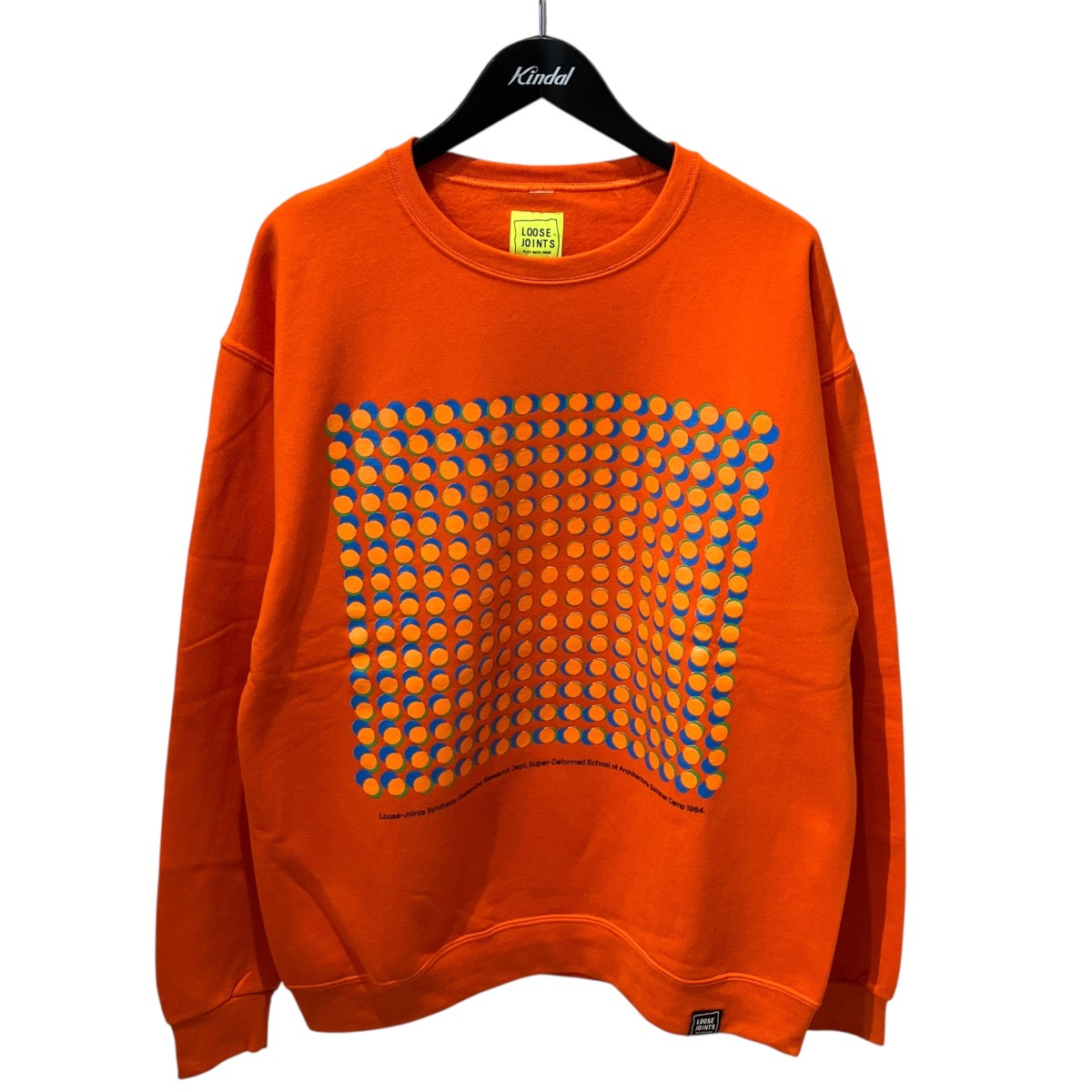 ED DAVIS - SUPERDEFORMED CREW NECKスウェットLF25FL006ED