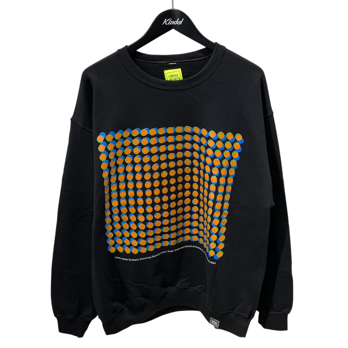 ED DAVIS - SUPERDEFORMED CREW NECKスウェットLF25FL006ED