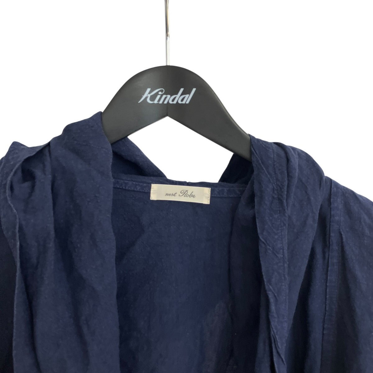 nest Robe フーデットガウンコートシャツワンピース01181-1001 古着・中古-3枚目のアイテム画像