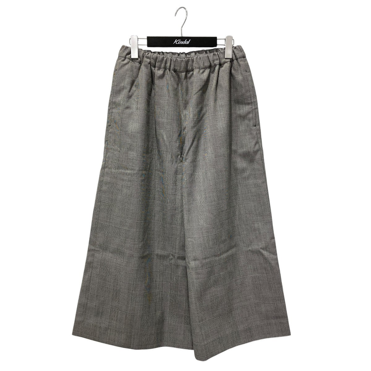 25AWグレンチェックワイドキュロットパンツGP-P015
