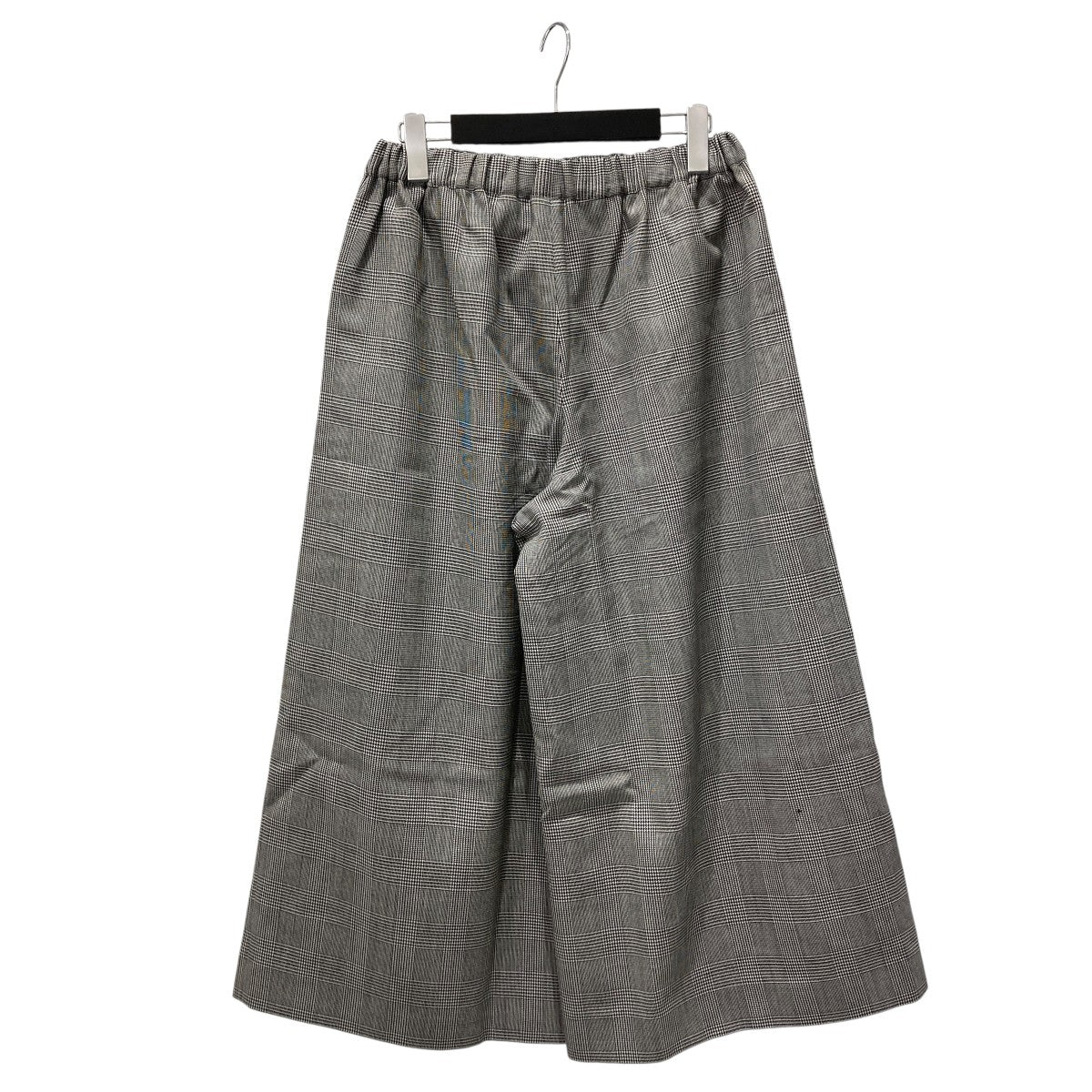 25AWグレンチェックワイドキュロットパンツGP-P015