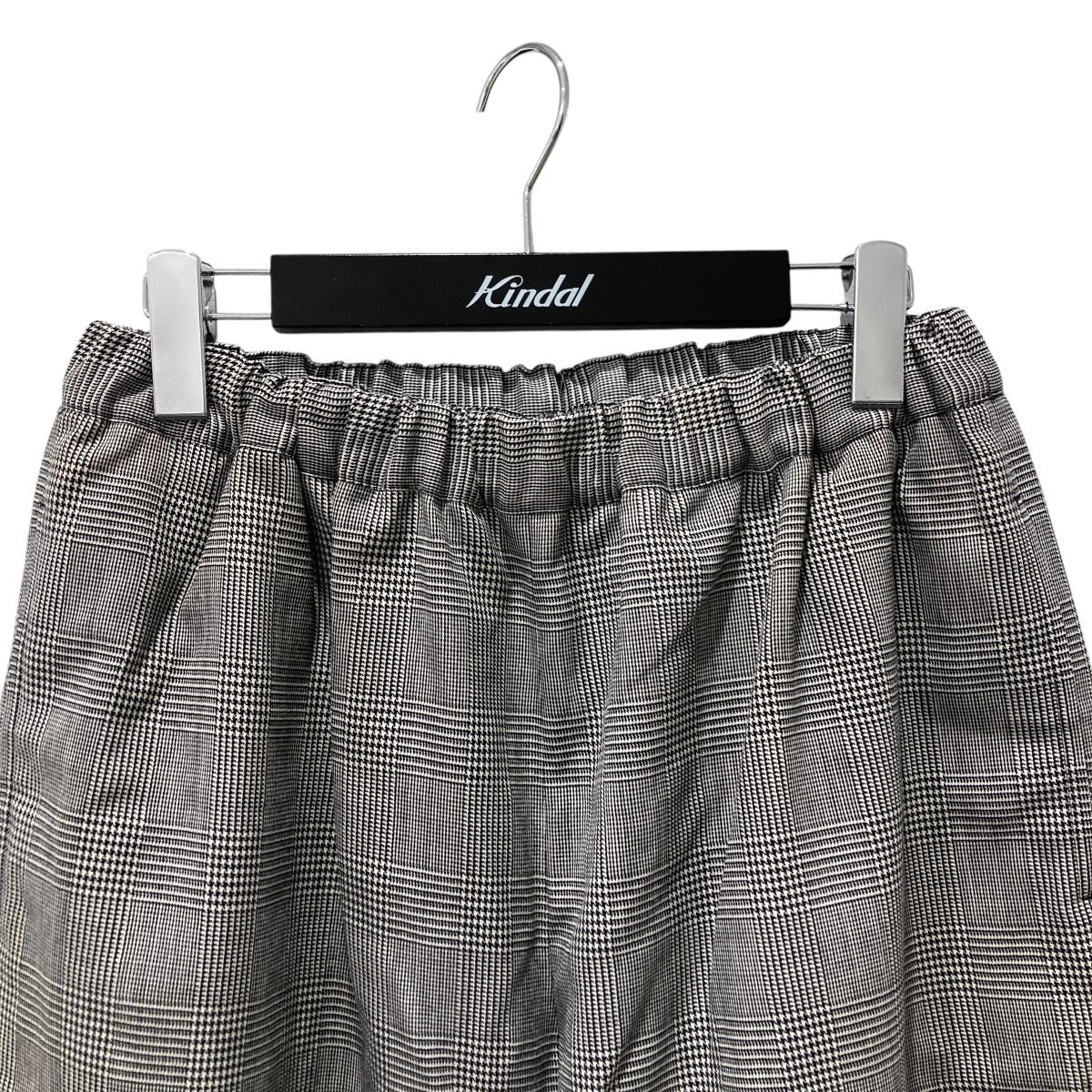 25AWグレンチェックワイドキュロットパンツGP-P015