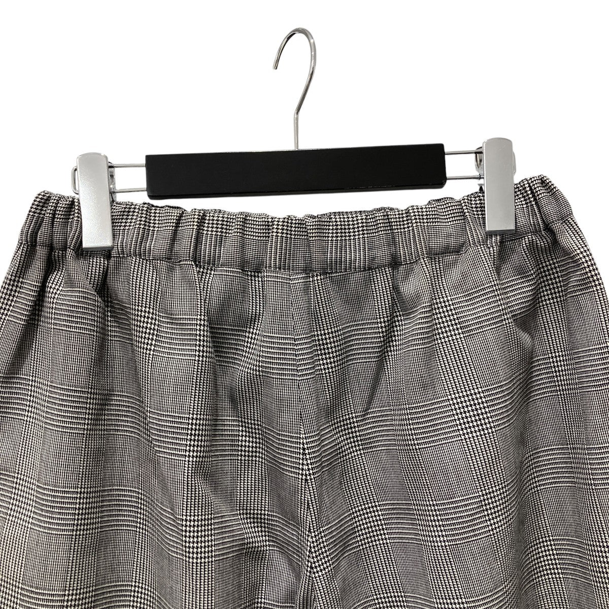 25AWグレンチェックワイドキュロットパンツGP-P015