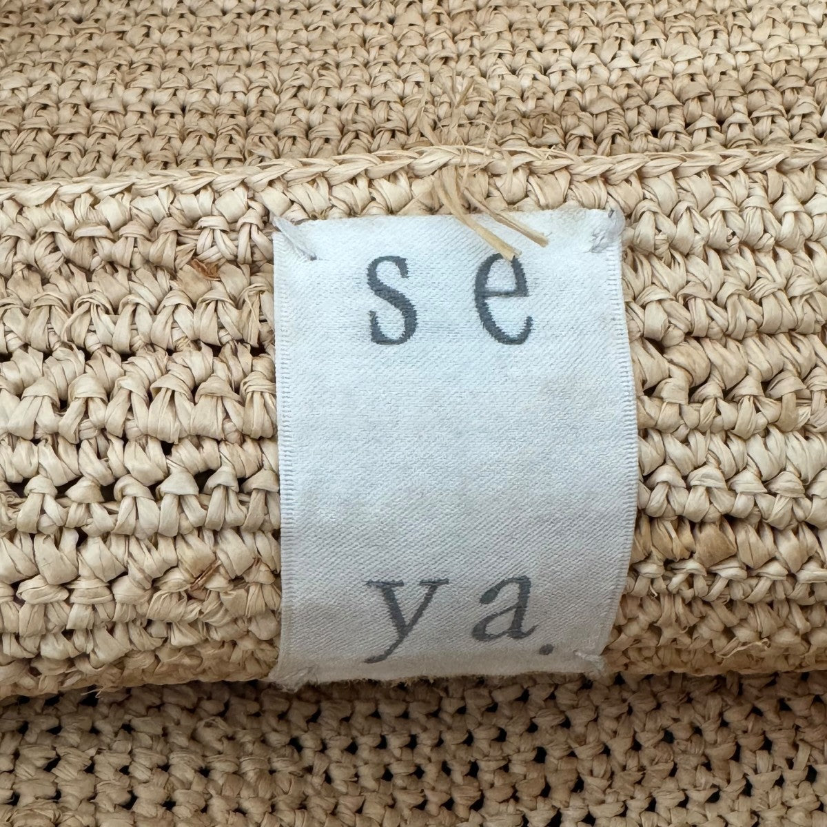 MEDIUM RAFFIA BAGトートバッグ