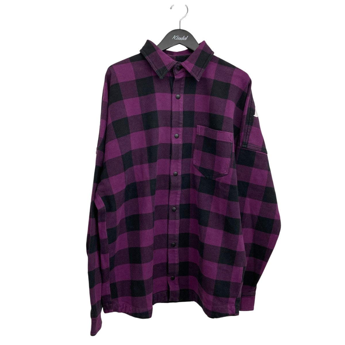 Palm Angels Classic Logo OvershirtチェックシャツPMGA024F22FAB0013701 古着・中古-1枚目のアイテム画像