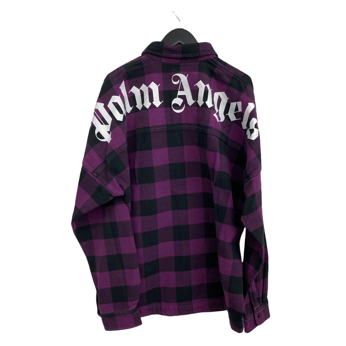 Palm Angels Classic Logo OvershirtチェックシャツPMGA024F22FAB0013701 古着・中古-2枚目のアイテム画像