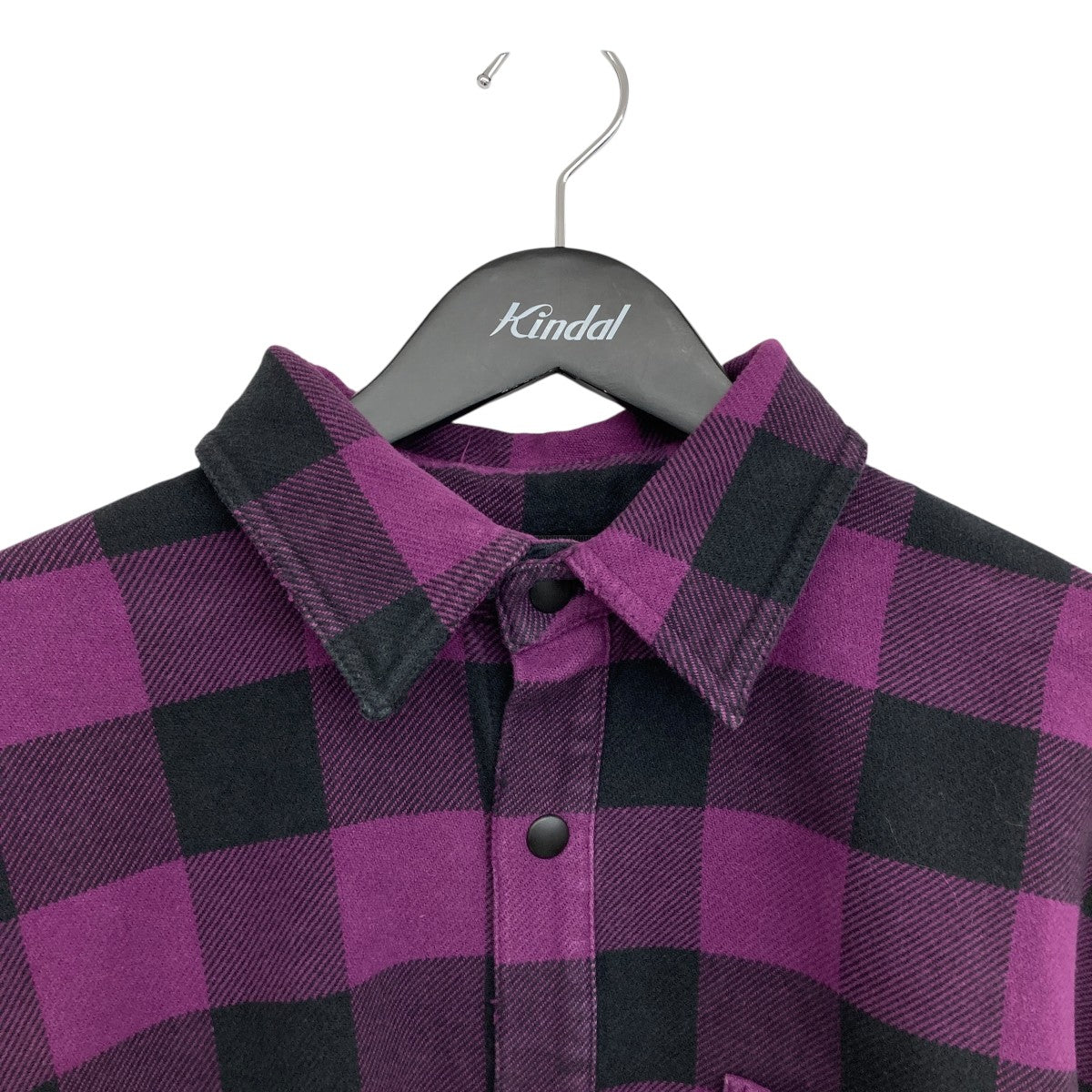 Palm Angels Classic Logo OvershirtチェックシャツPMGA024F22FAB0013701 古着・中古-3枚目のアイテム画像
