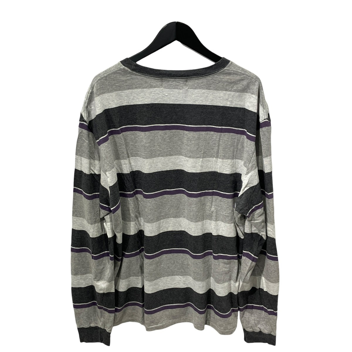 Long-sleeve border T-shirt  ．長袖TシャツUS2342