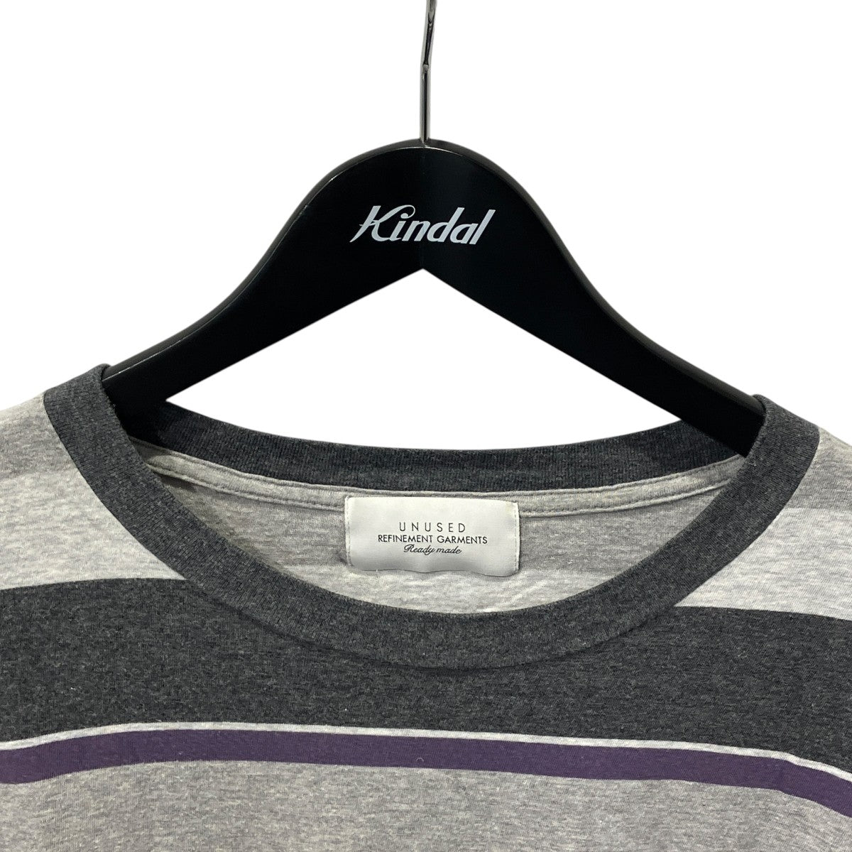 Long-sleeve border T-shirt  ．長袖TシャツUS2342