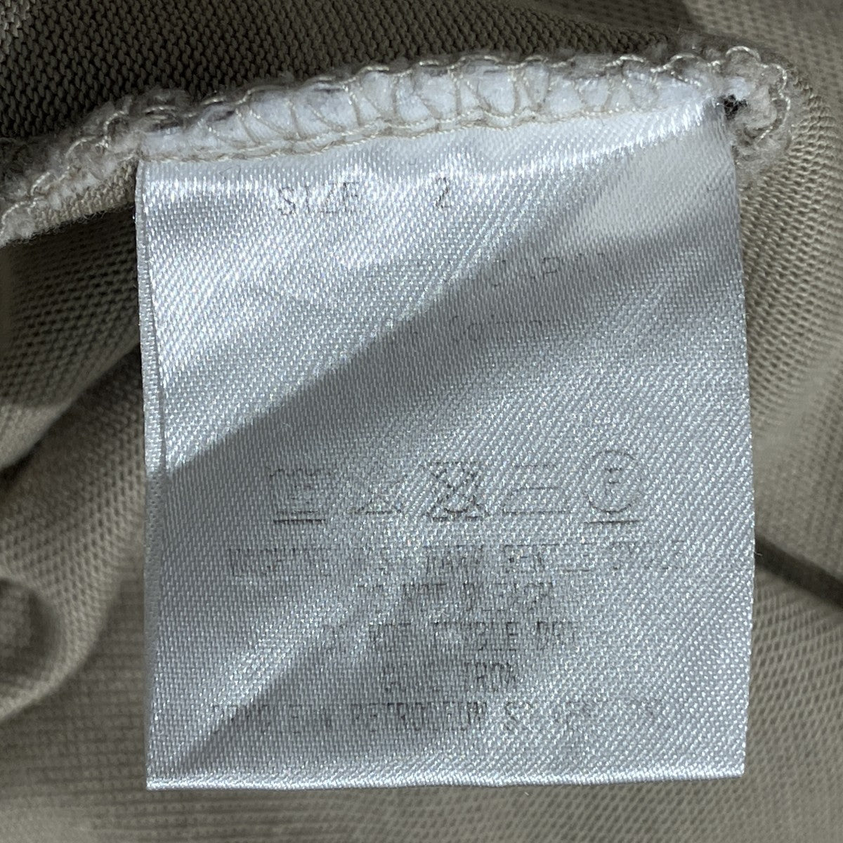 CREW NECK L／S COMPACT天竺長袖TシャツM21A-14CS01C