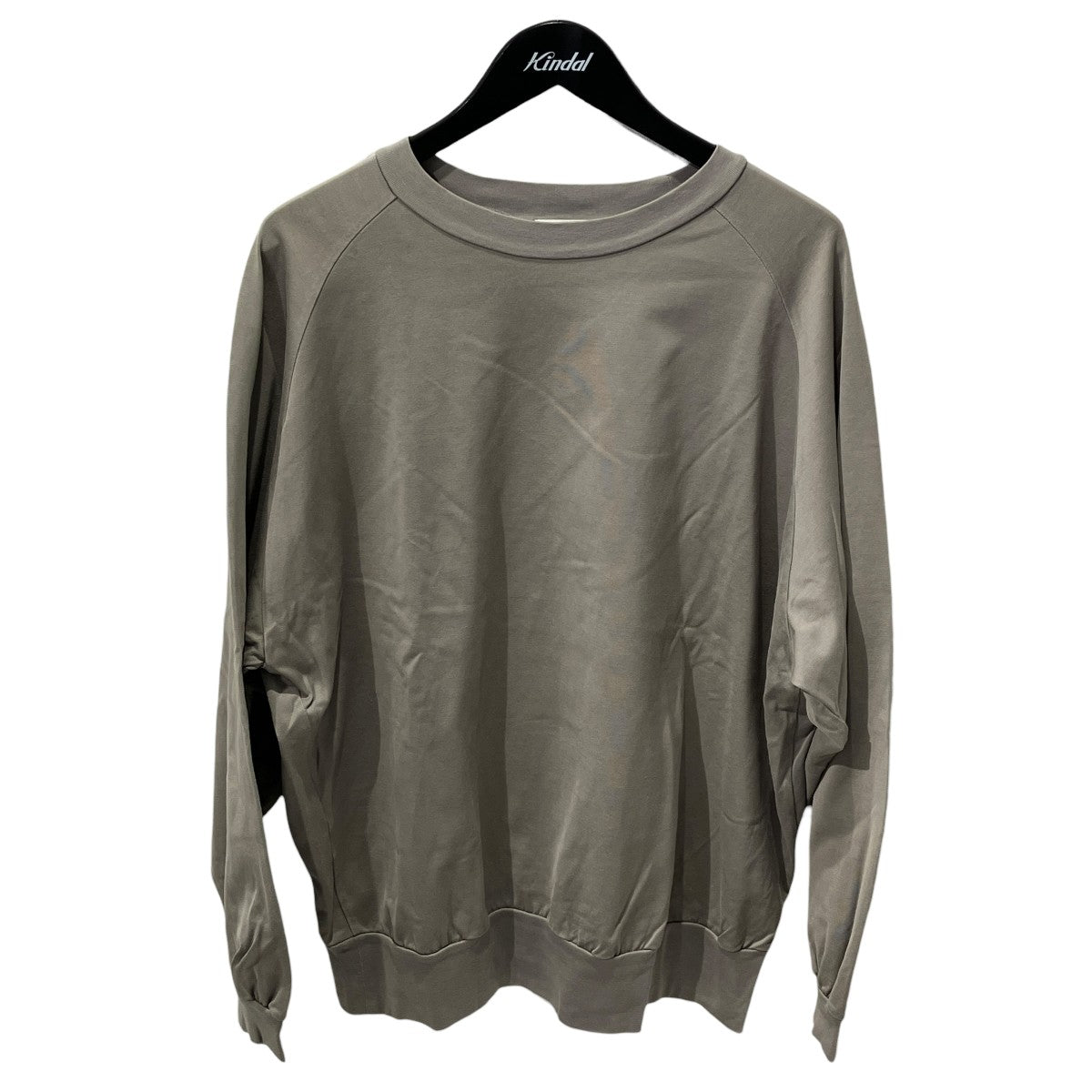 CREW NECK L／S COMPACT天竺長袖TシャツM21A-14CS01C