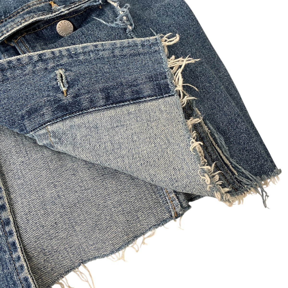 LINE DENIM JKデニムジャケットQ24A-J014
