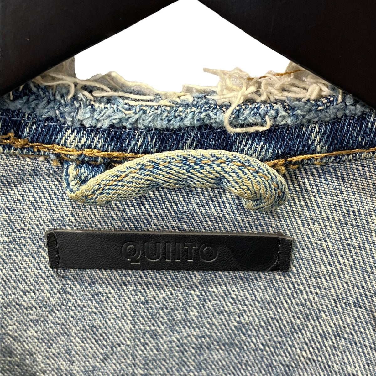 LINE DENIM JKデニムジャケットQ24A-J014