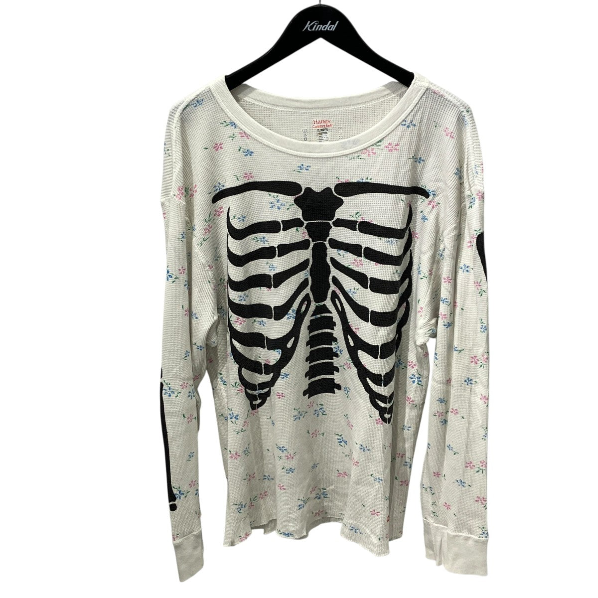25AWBones Thermal Crew Floralサーマルカットソー