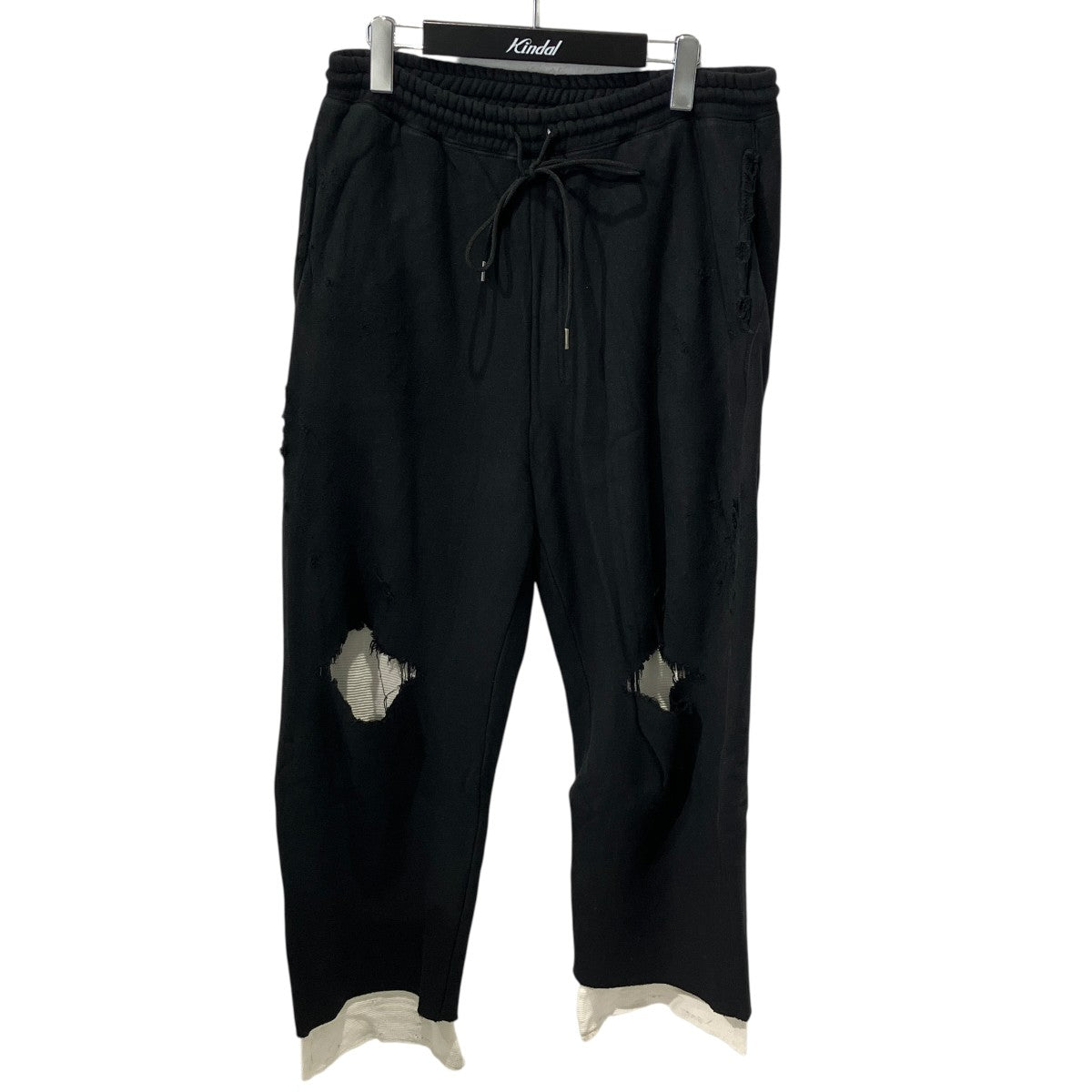 CRASH SWEAT LAYERED PANTSスウェットパンツANC-PT34-A
