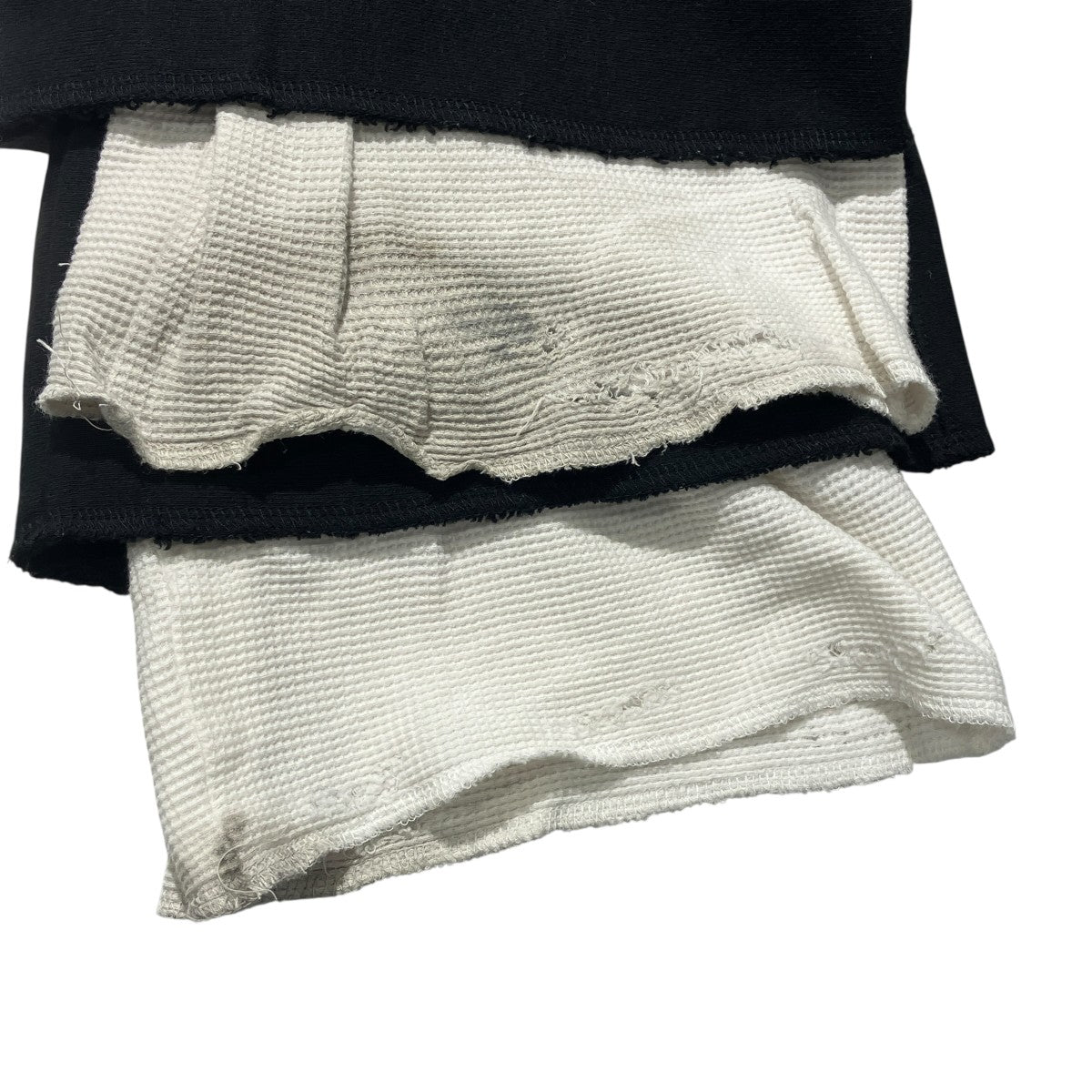 CRASH SWEAT LAYERED PANTSスウェットパンツANC-PT34-A