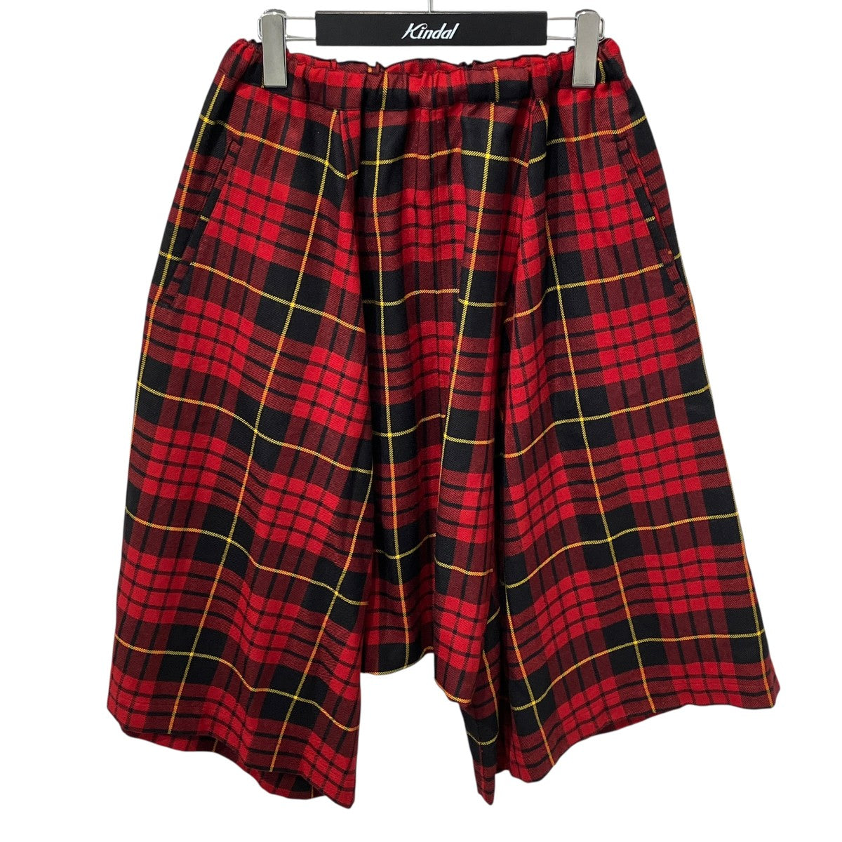 17SSチェックサルエルパンツ20GS-P019
