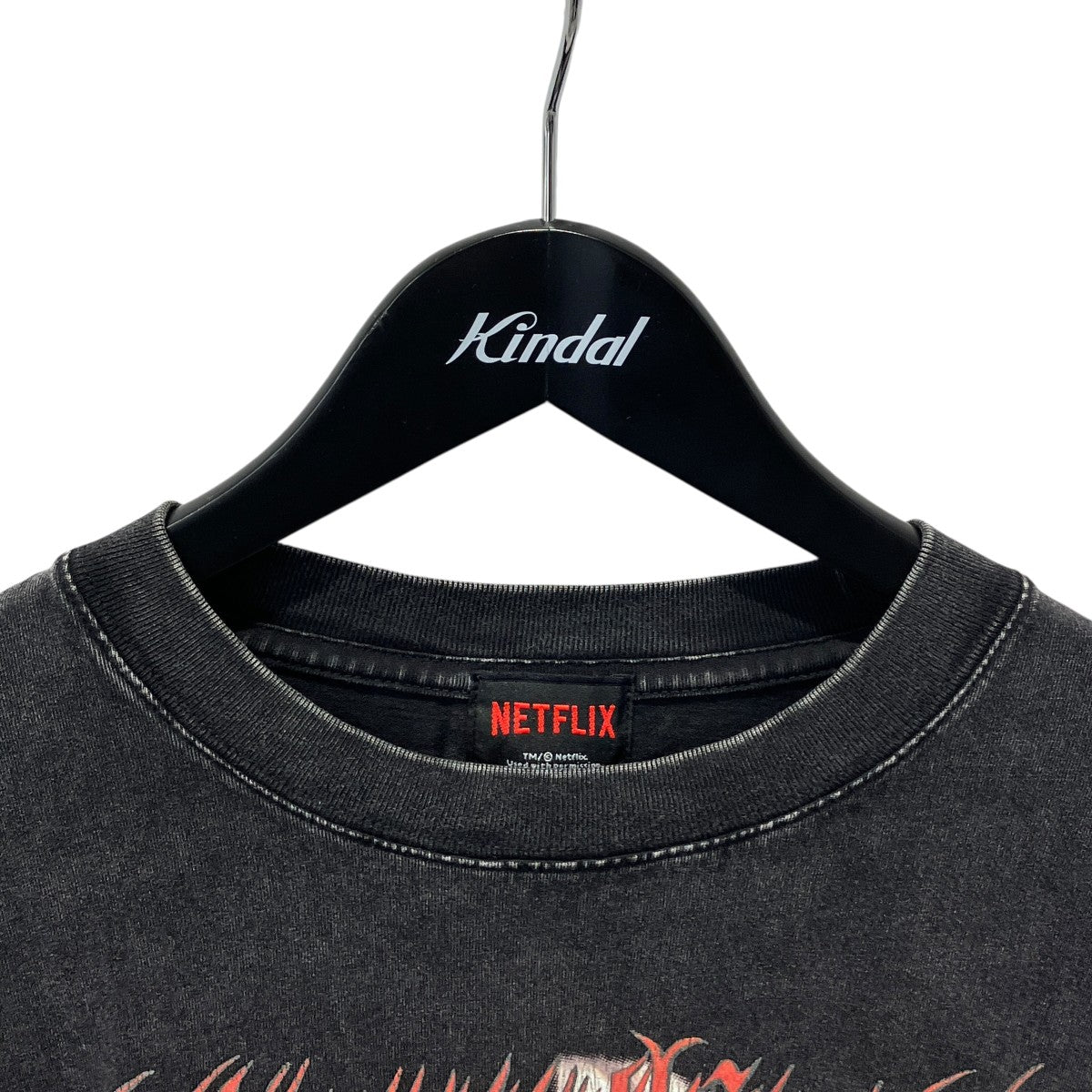 NETFLIX Stranger Things × ARUMANA Vecna半袖Tシャツnem-75510 古着・中古-3枚目のアイテム画像