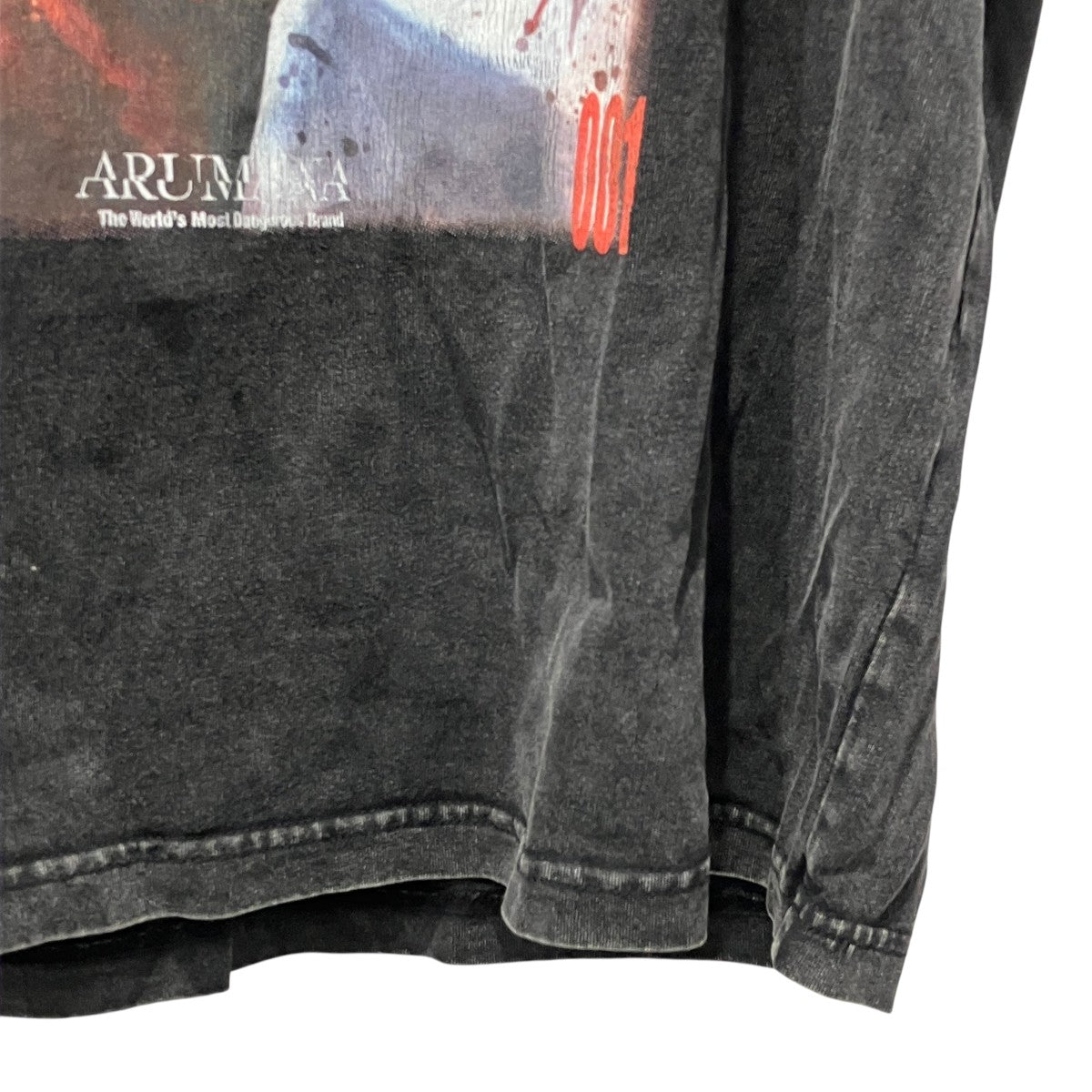 NETFLIX Stranger Things × ARUMANA Vecna半袖Tシャツnem-75510 古着・中古-5枚目のアイテム画像