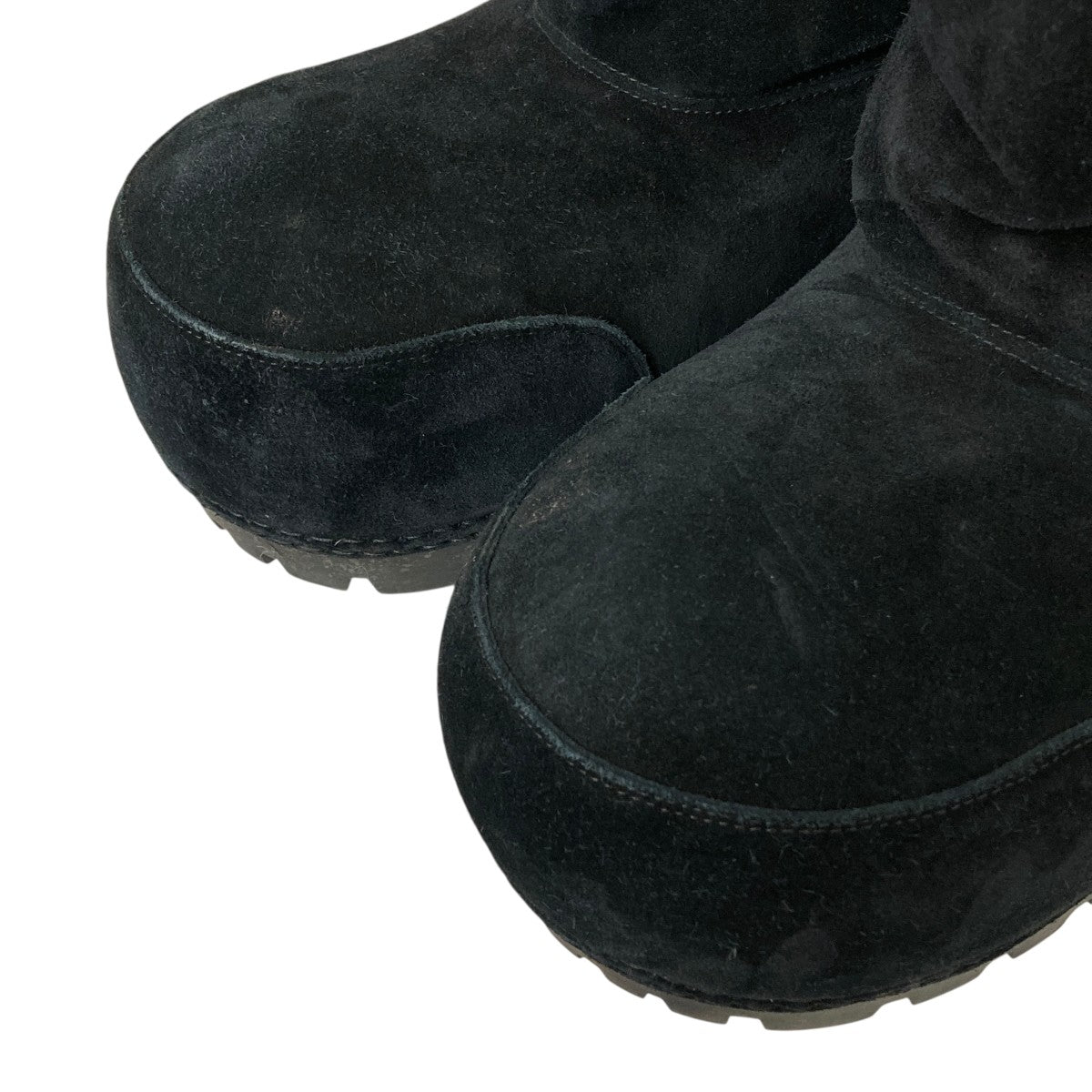 BALENCIAGA(バレンシアガ) ALASKA FUR BOOTSブーツ ブラック サイズ 40