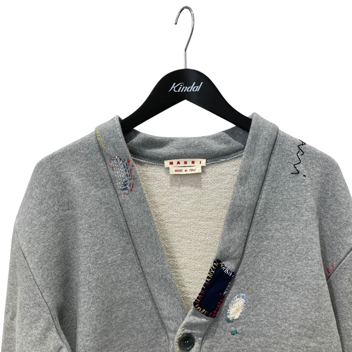 MARNI 25SSコットンステッチスウェットカーディガンFUMU0146S1 古着・中古-3枚目のアイテム画像