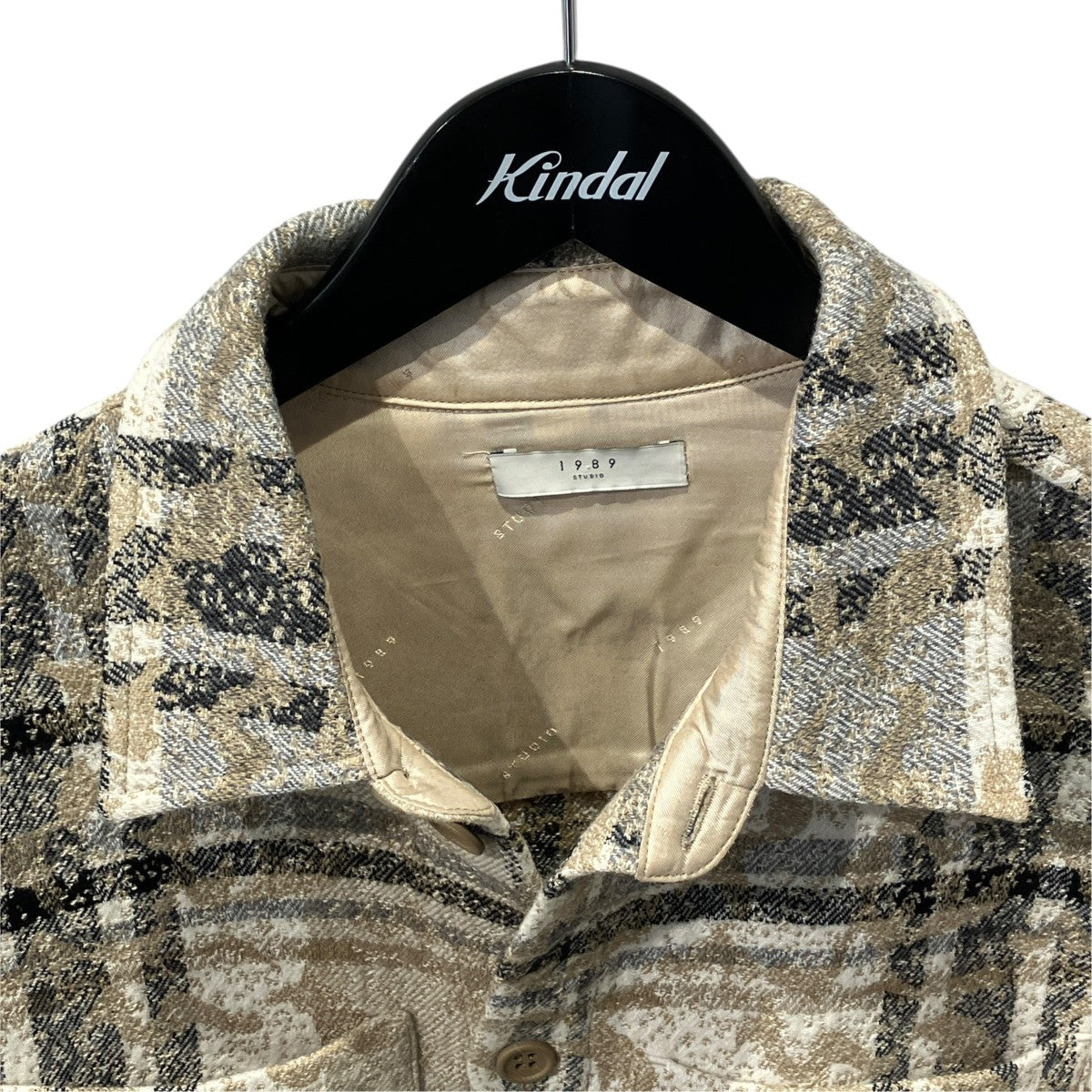 Check Jqrd OvershirtチェックシャツMFW24.601.JQRD