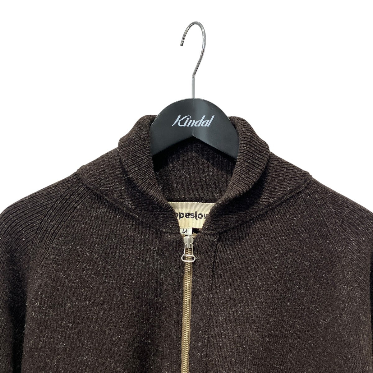 Hard twisted Shetlandwool type C-2ニットジャケット1233008