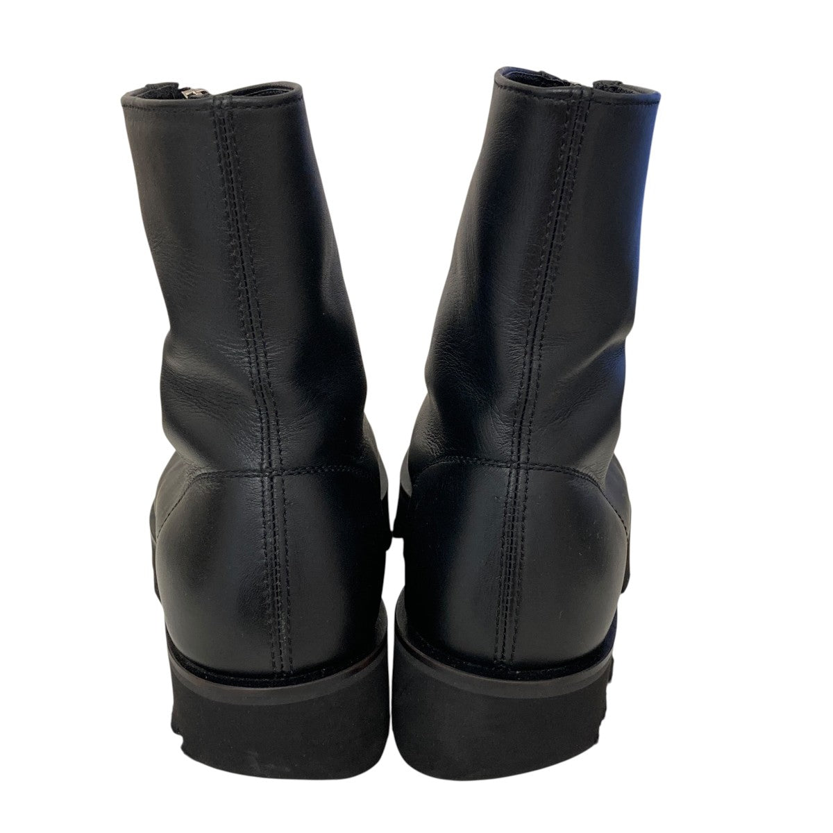 CENTER ZIP BOOTS with Chunky Sole