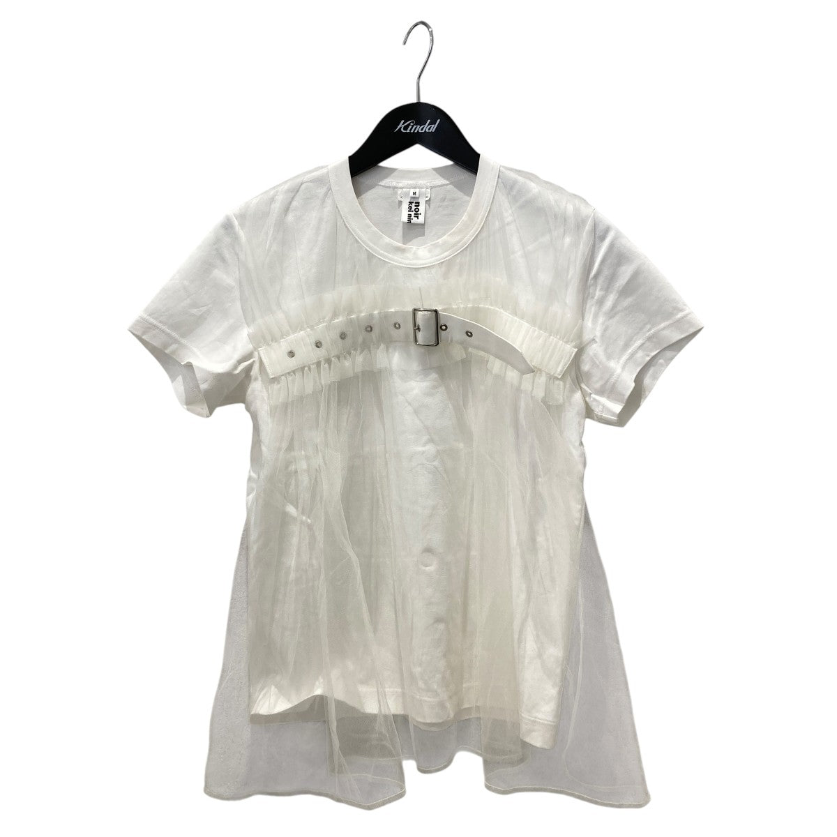 noir kei ninomiya 20AW半袖Tシャツ3F-T002 古着・中古-1枚目のアイテム画像