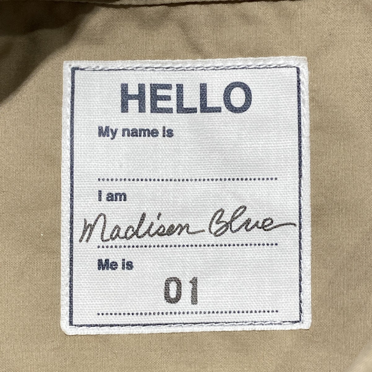 MADISON BLUE J．BRADLEY SHIRT半袖シャツMB171-5718 古着・中古-7枚目のアイテム画像