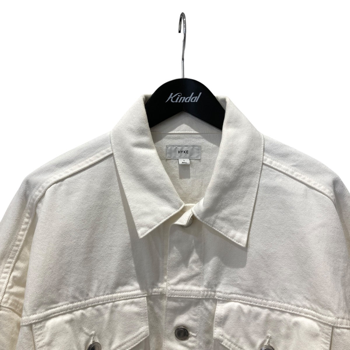 HYKE BALLOON SLEEVE TWILL JACKETデニムジャケット241-17436 古着・中古-3枚目のアイテム画像