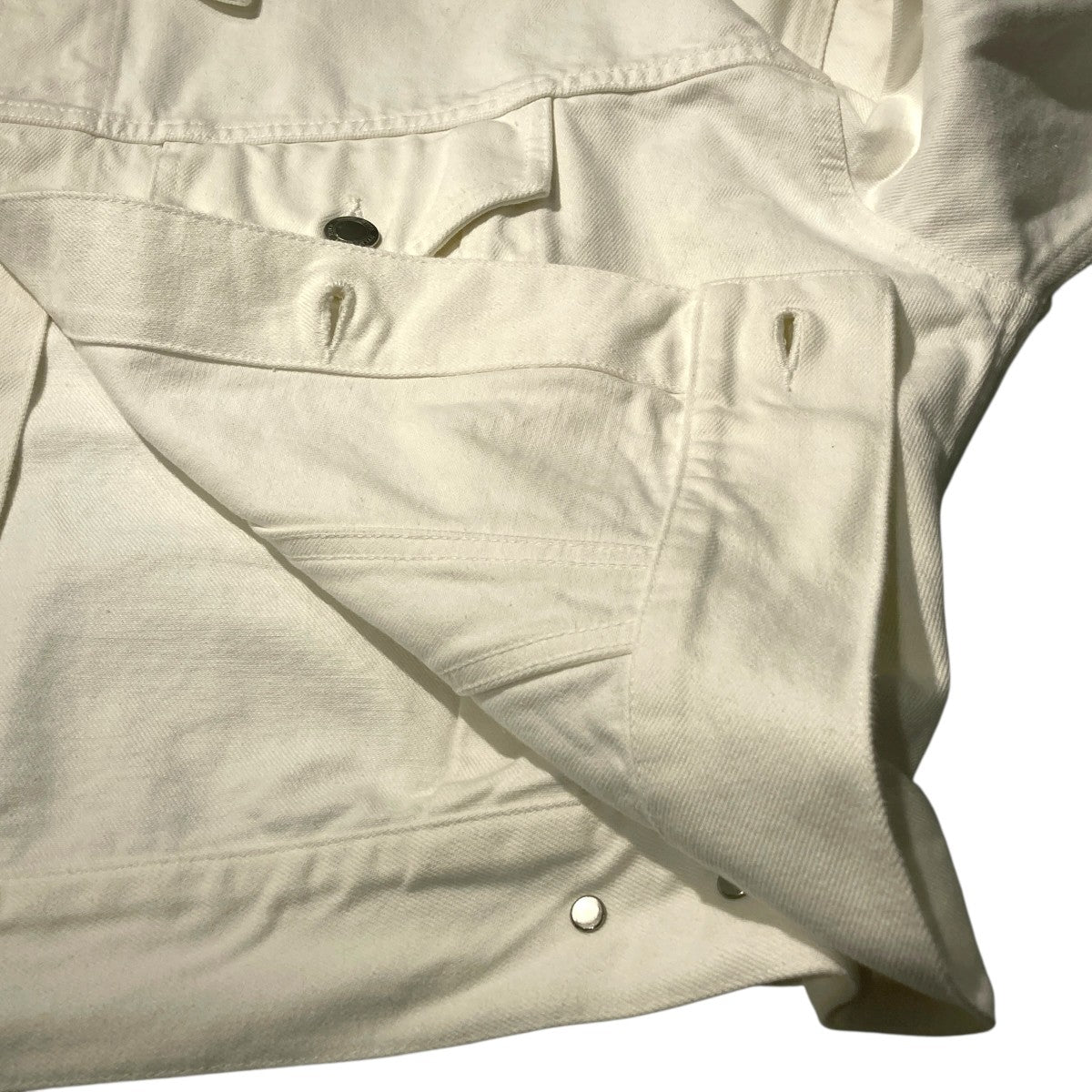 HYKE BALLOON SLEEVE TWILL JACKETデニムジャケット241-17436 古着・中古-5枚目のアイテム画像
