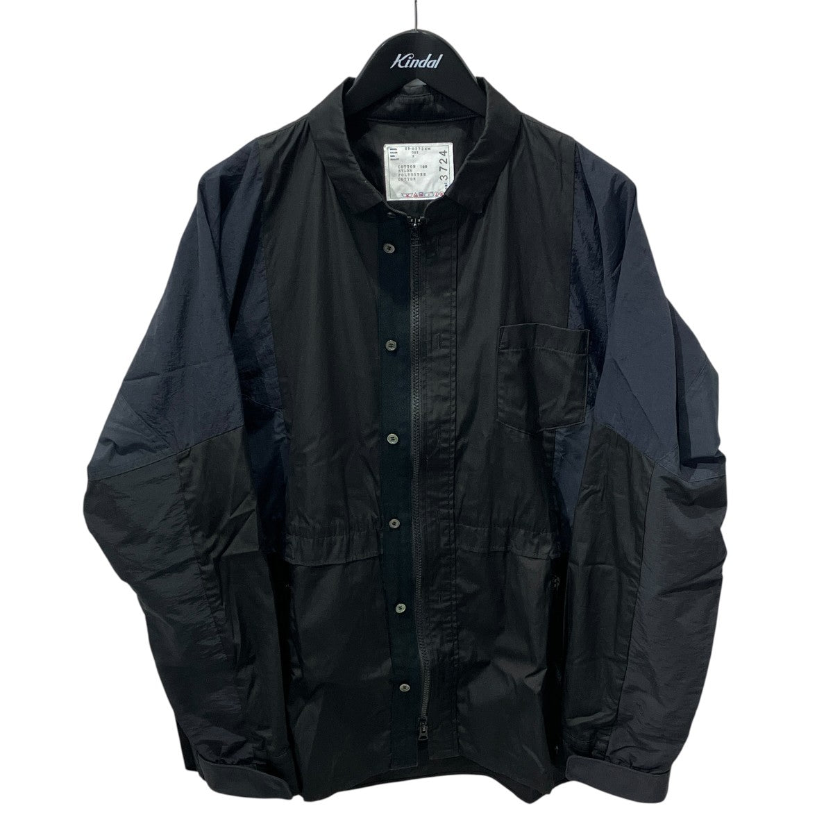 Taslan Nylon Shirt ジップアップシャツジャケット長袖シャツ25-03724M