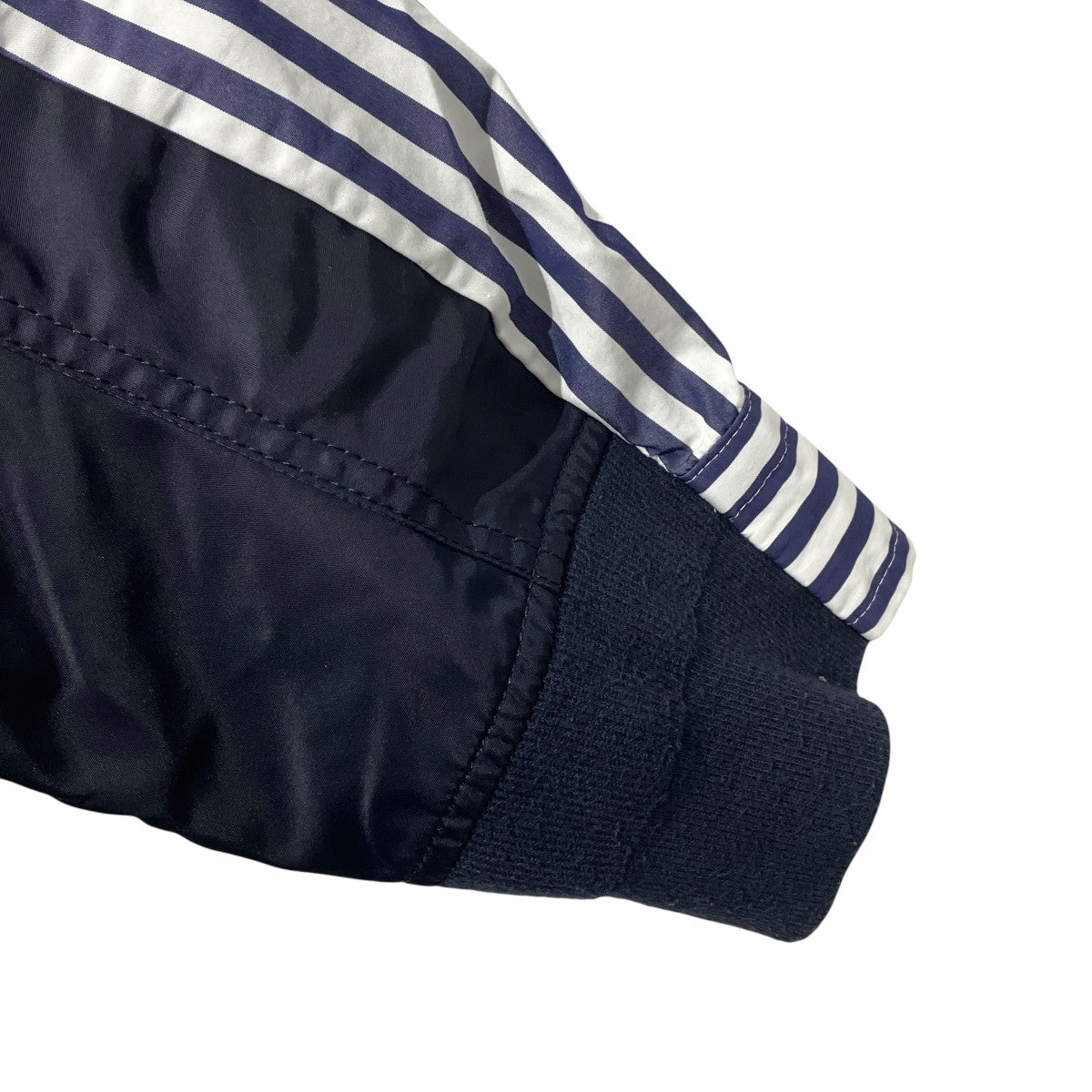 24SSCotton Poplin Shirtストライプ長袖シャツ24-03326M