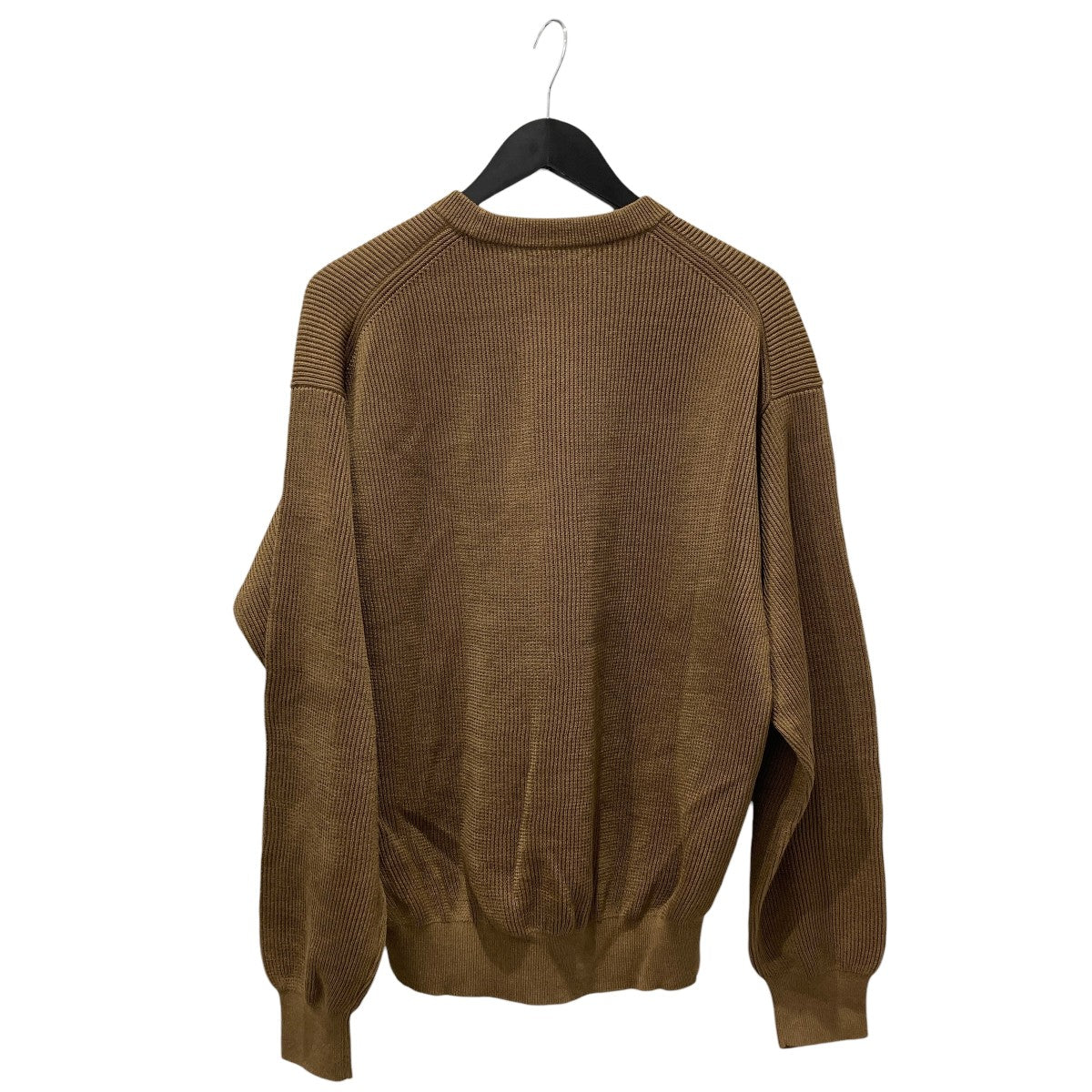 AURALEE 26SSFLAT YARN RIB KNIT P OニットA26SP01SY 古着・中古-2枚目のアイテム画像