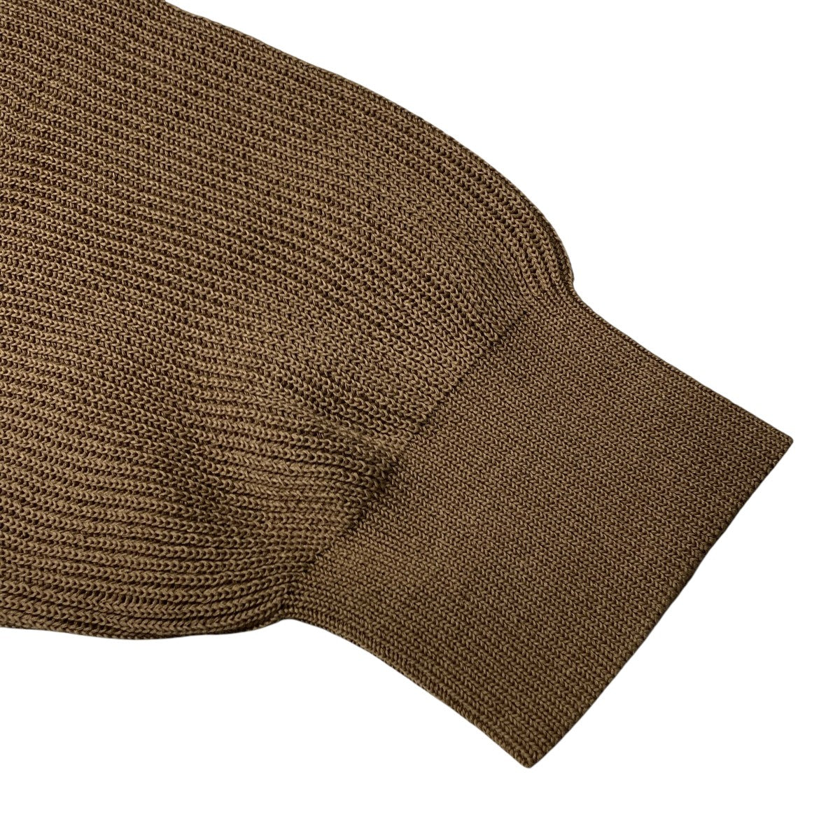 AURALEE 26SSFLAT YARN RIB KNIT P OニットA26SP01SY 古着・中古-4枚目のアイテム画像