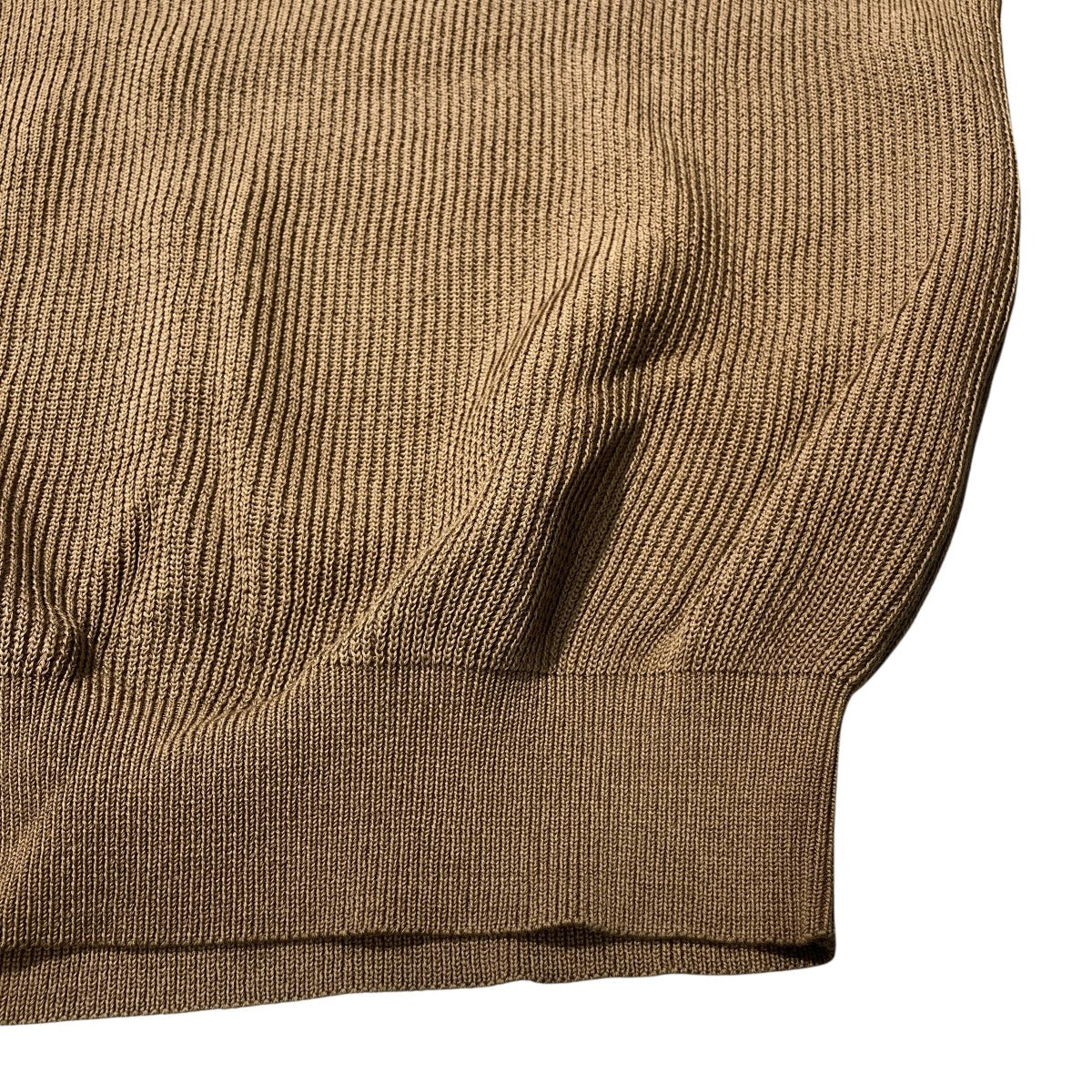 AURALEE 26SSFLAT YARN RIB KNIT P OニットA26SP01SY 古着・中古-5枚目のアイテム画像