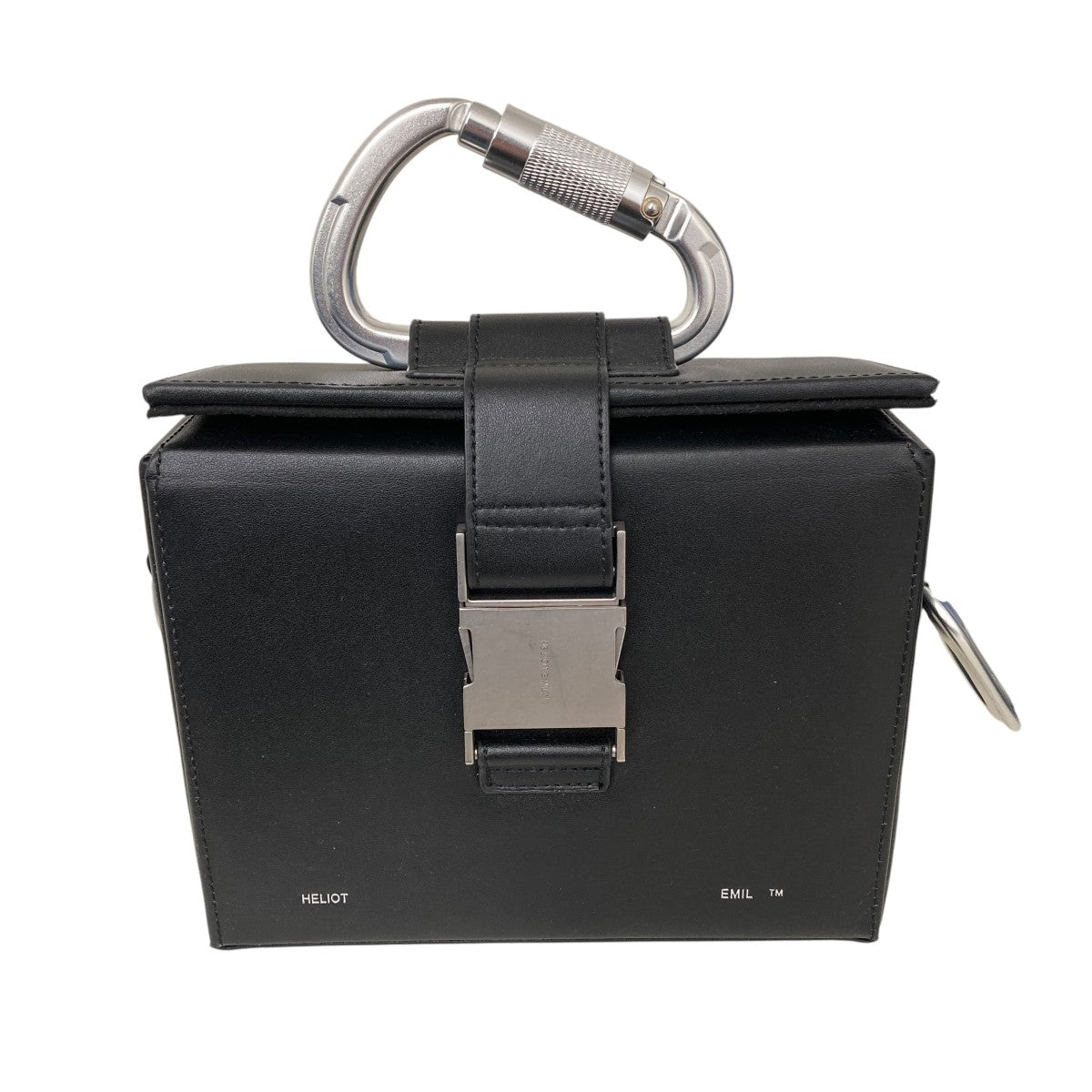 LOGO BUCKLE BOX BAGバッグ