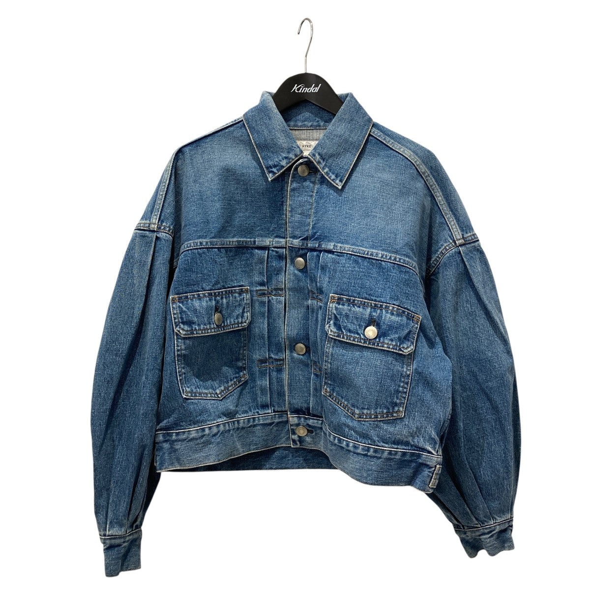 HYKE BALLOON SLV DENIM JK TYPE2デニムジャケット 古着・中古-1枚目のアイテム画像