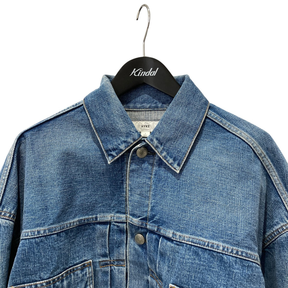 HYKE BALLOON SLV DENIM JK TYPE2デニムジャケット 古着・中古-3枚目のアイテム画像