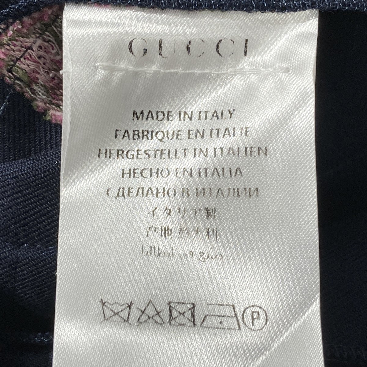 GUCCI ミケーレ期 イタリア製 花柄プリーツスカート545245 古着・中古-7枚目のアイテム画像