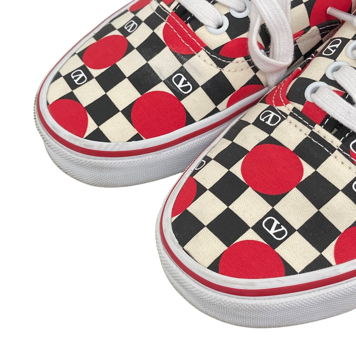 VALENTINO×VANS 25SSキャンパスローカットスニーカー7Y0S0M23 7Y0S0M23