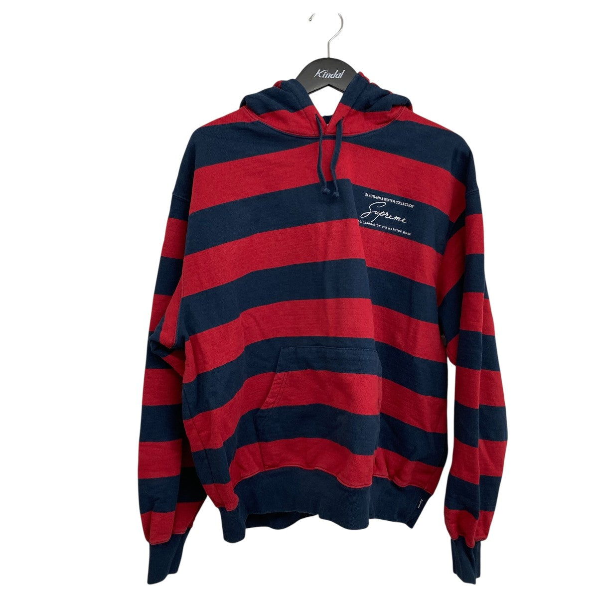 Supreme×Martine rose 24AWHooded Sweatshirtパーカー 古着・中古-1枚目のアイテム画像
