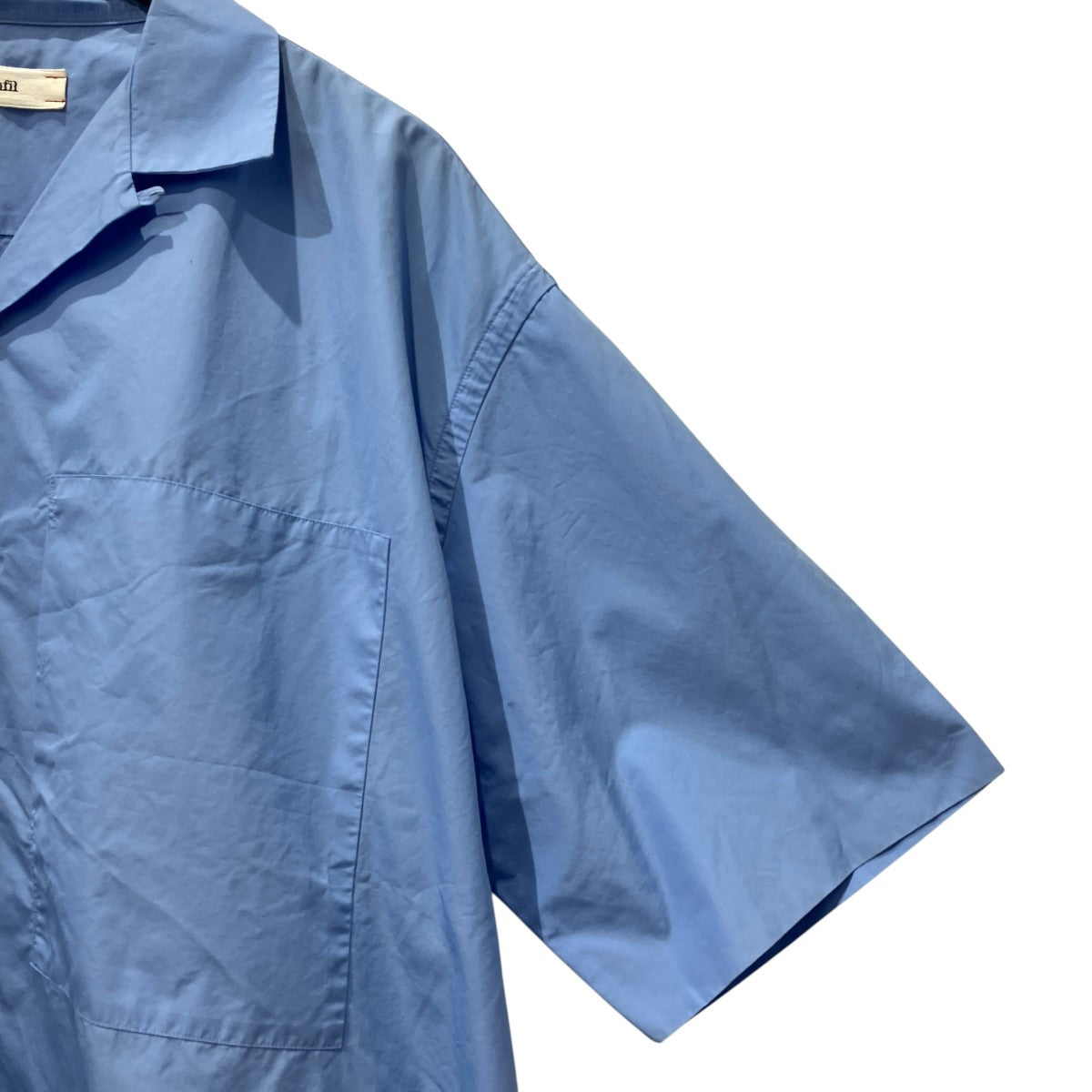 COTTON WEATHER OPEN COLLAR HALF SLEEVE SHIRT半袖シャツONSP-UM203