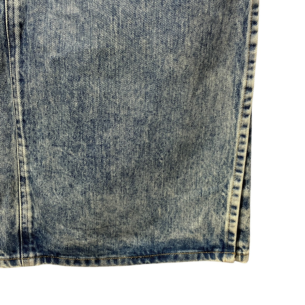 20SSフロントレイヤードVINTAGE加工デニムスカートデニムスカートS51MA0411