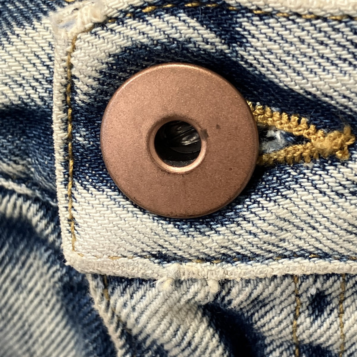 20SSフロントレイヤードVINTAGE加工デニムスカートデニムスカートS51MA0411