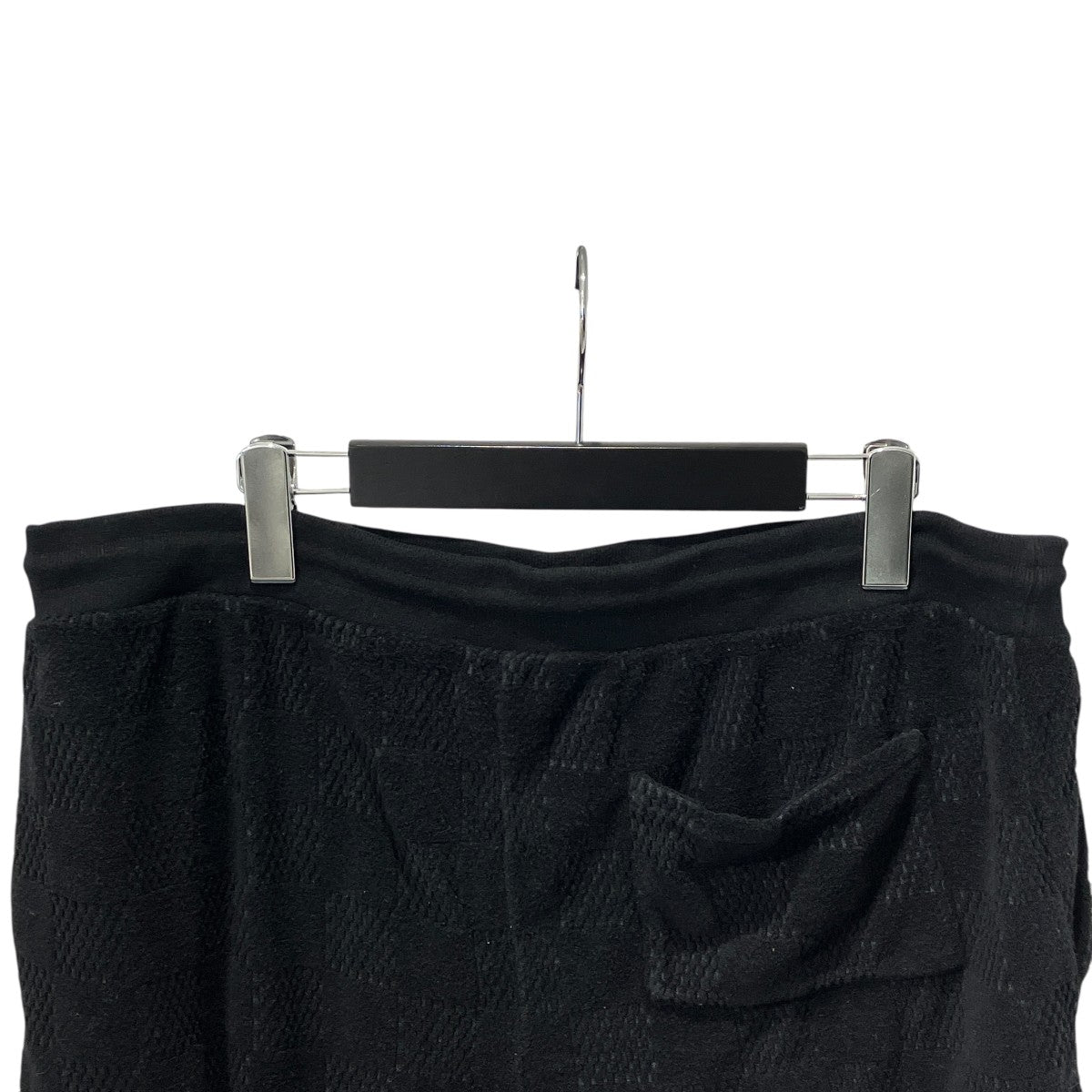 ルイヴィトン  24AW  RM242MQ JNW HRY45W ダミエフレンチテリーコットンハーフパンツ メンズ L LOUIS VUITTON(ルイヴィトン) 24AWダミエフレンチテリーコットンハーフ