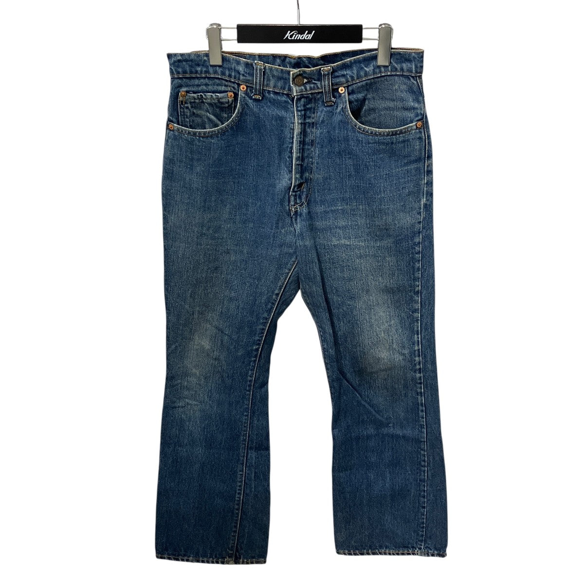 66前期 70s 裏チェーン 42TALON ボタン裏16デニムパンツ517-0217